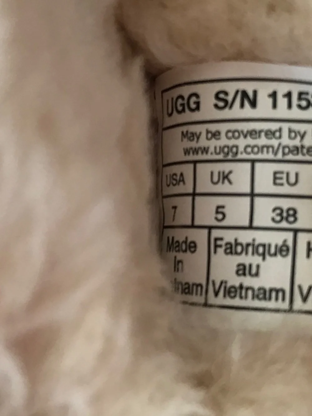 UGG plush comfort